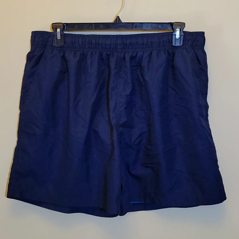 Dark Blue Swim Trunks